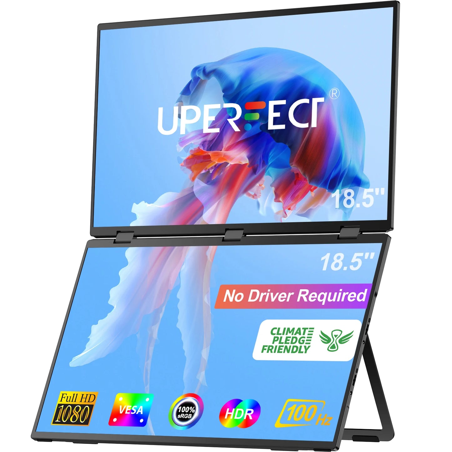 Monitor exterior plegable UPERFECT 15.6" portátil.